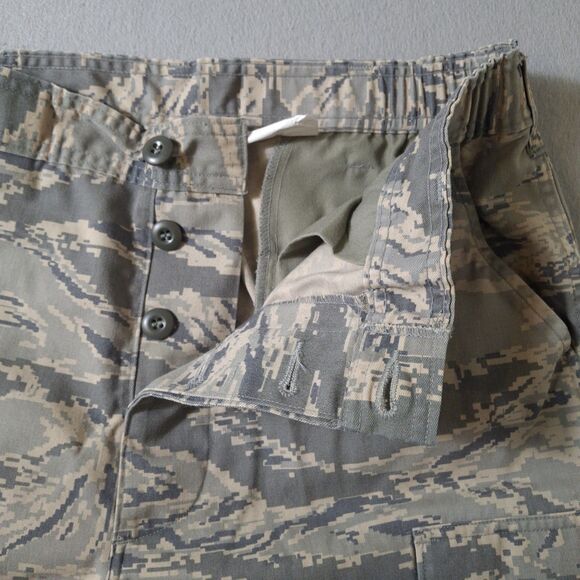 US Air Force ABU Utility Trousers Pants Mens 34x35 Green Beige Digital Camo - Picture 7 of 12